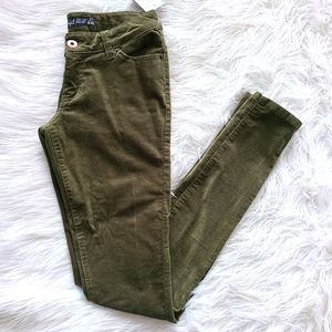 Royal Blue Stretch Skinny Corduroy Jean Size 5